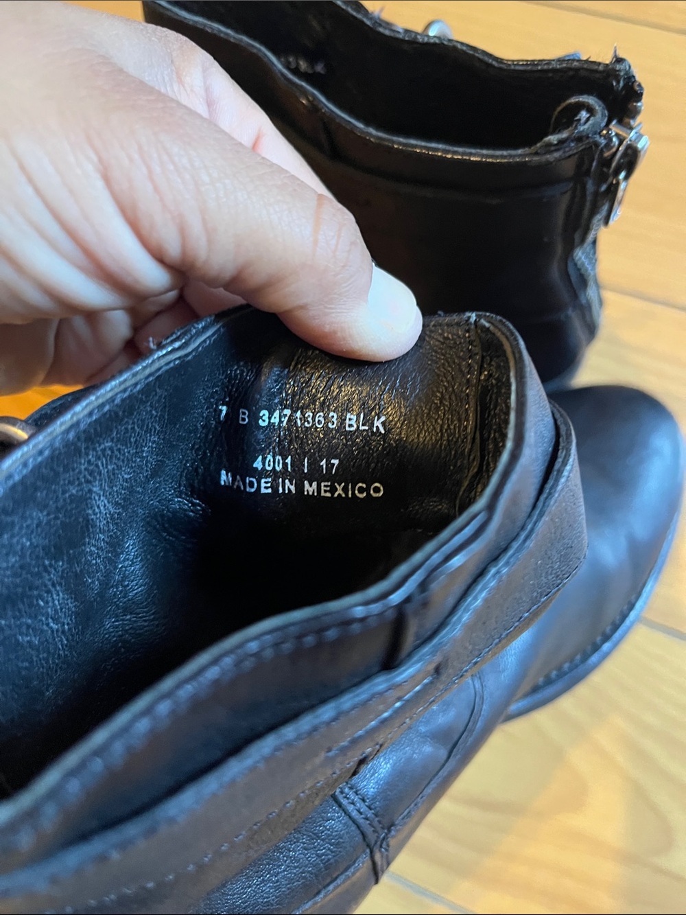 Frye Veronica Strap soft leather boots size 7 - Picture 7 of 8